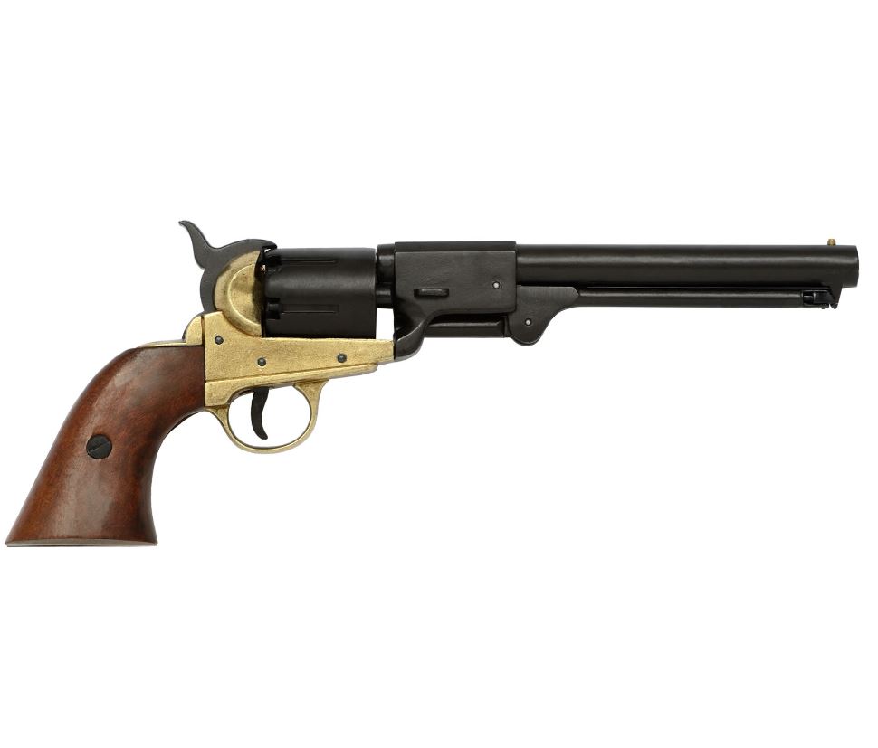 Colt Revolver Solid Brass Trim (1851)  TTG1083ML